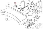 Original BMW E39 E60 E61 Trunk Release Button - Tombol Bagasi Belakang - Image 5