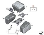 Original BMW Motorrad K50 K51 GS1200 GS1250 Vario Case Cylinder Lock - Image 3