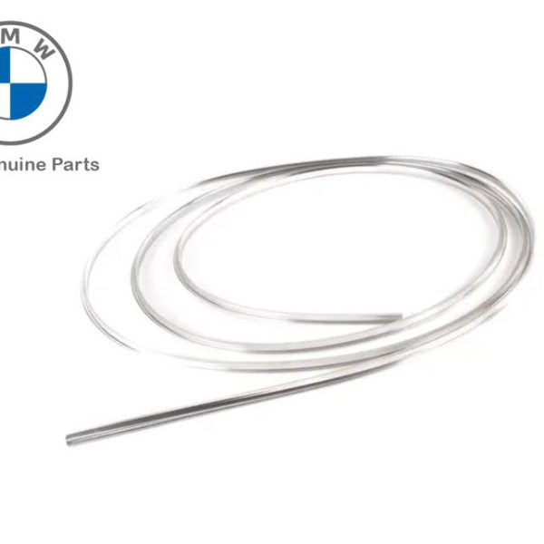 Original BMW E30 M10 Pre-LCI Seal Karet Chrome Kaca Depan 51311884402