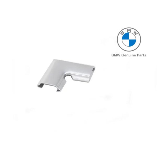 Original BMW E30 Pre-Facelift  M10 Clip Sambungan Siku L Chrome Seal Kaca Belakang 51311884408