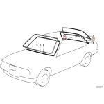 Original BMW E30 Pre-Facelift  M10 Clip Sambungan Siku L Chrome Seal Kaca Belakang 51311884408 - Image 4