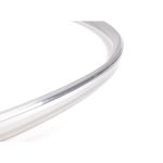 Original BMW E30 M10 Pre-LCI Seal Karet Chrome Kaca Belakang Bagian Atas Rear Window Upper Chrome Moulding 51311884409 - Gambar 3