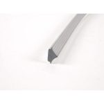 Original BMW E30 M10 Pre-LCI Seal Karet Chrome Kaca Belakang Bagian Atas Rear Window Upper Chrome Moulding 51311884409 - Gambar 4