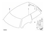 MINI Cooper R55 R56 R57 Windshield Kaca Depan Rain Sensor Heated - Image 3