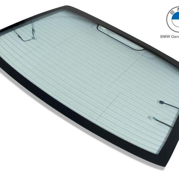 Original BMW E46 Coupe Kaca Belakang Green Rear Window