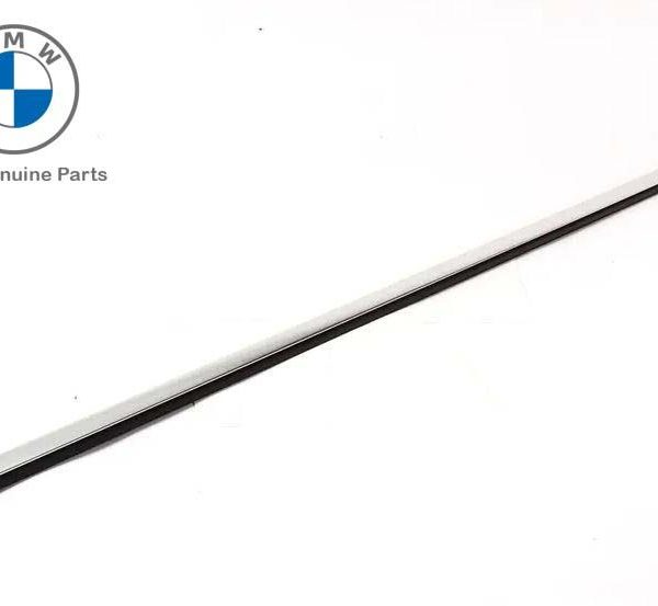 BMW E46 Coupe Chrome Pelipit Luar Karet Jendela Pintu DEPAN KIRI