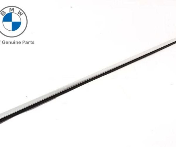 BMW E46 Coupe Chrome Pelipit Luar Karet Jendela Pintu DEPAN KANAN