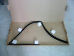 Original BMW F10 Channel Cover Karet Seal Jendela Pintu Depan KANAN - Gambar 3