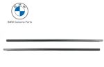 Original BMW F20 Lis Pelipit Luar Kaca Pintu Depan Hitam KIRI + KANAN