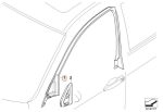 Original BMW E90 Tweeter Speaker Cover Harman Kardon Pintu Depan KANAN - Image 5