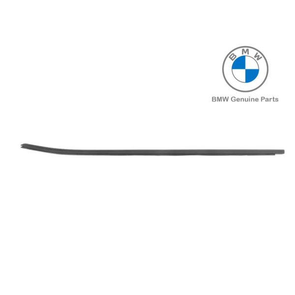 Original BMW F25 X3 Cover Lis Pelipit Kaca Luar Pintu Depan Black Matt Hitam Doff KIRI
