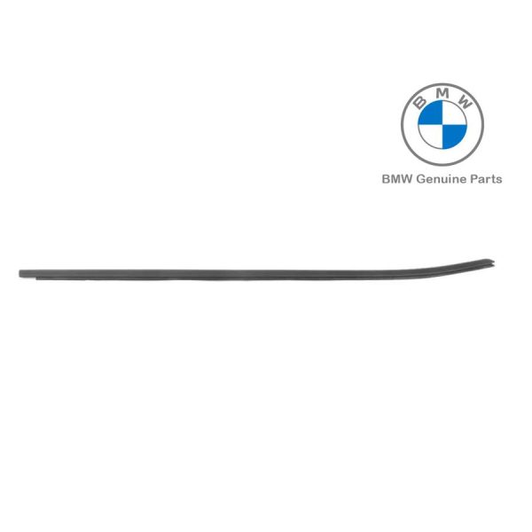 Original BMW F25 X3 Cover Lis Pelipit Kaca Luar Pintu Depan Black Matt Hitam Doff KANAN