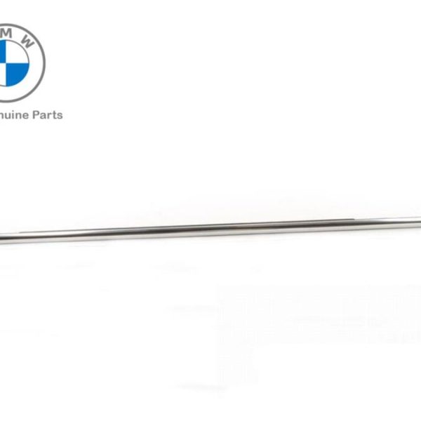 Original BMW F10 Pelipit Kaca Luar Karet Seal Pintu Aluminium Satin DEPAN KANAN
