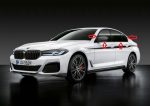 Original BMW G30 Shadowline Window Cover Trim Gloss Black Lis Kaca
