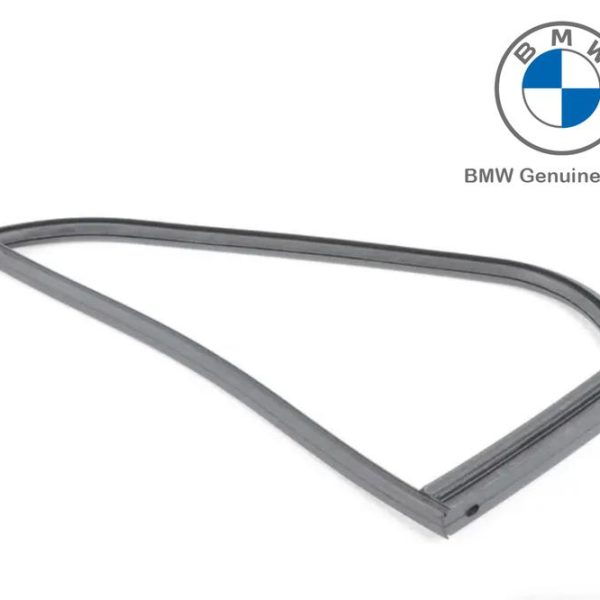 Original BMW E30 Seal Karet Segitiga Kaca Quarter Pintu Belakang KANAN