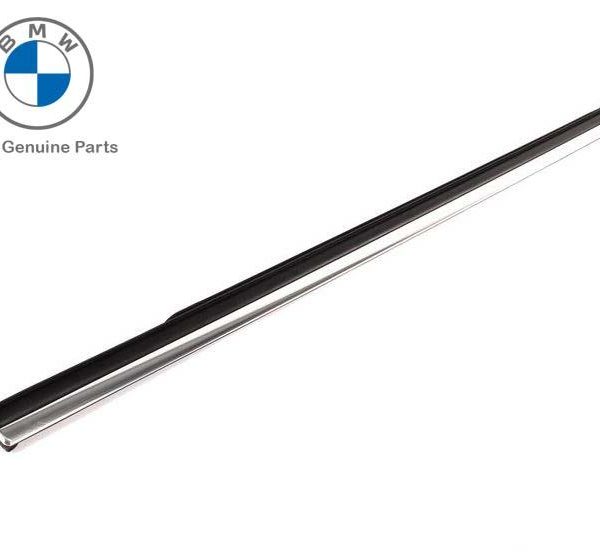 BMW E46 Coupe Chrome Pelipit Luar Karet Jendela Quarter Belakang KIRI