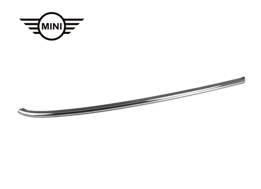 51377300020_A Ori MINI F56 Lis Chrome Pelipit Karet Luar Kaca Samping Belakang KANAN - Image 1