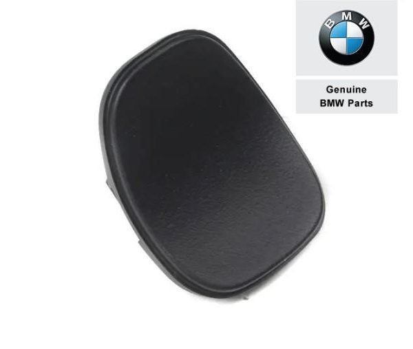 Original BMW E30 Door Trim Blank Switch Cover Tombol Pintu Kiri Black
