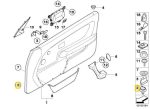 Original BMW E36 Clip Kancing Door Trim Pintu 51411973500 - Image 4