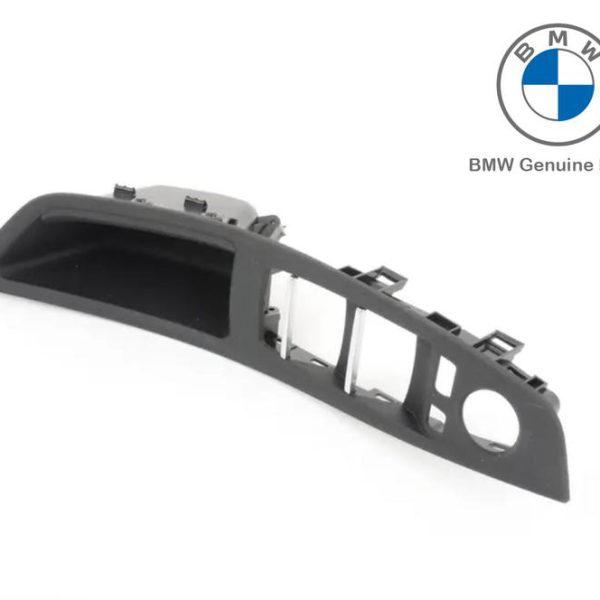 Original BMW F10 Trim Tombol Handle Pintu Depan KANAN Black