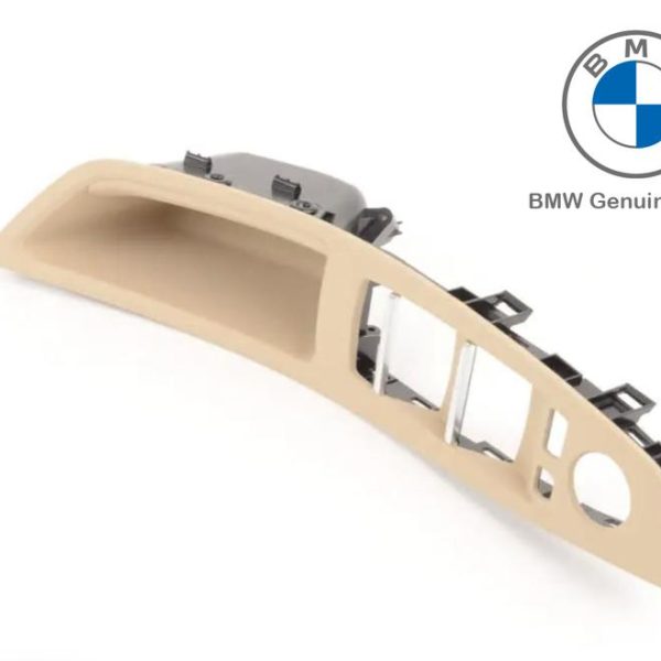 Original BMW F10 Trim Tombol Handle Pintu Depan KANAN Veneto Beige