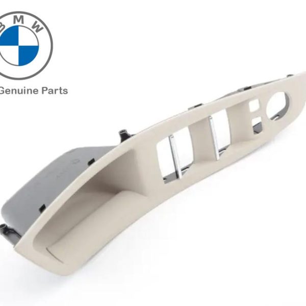 Original BMW F10 Trim Tombol Handle Pintu Depan KANAN Oyster