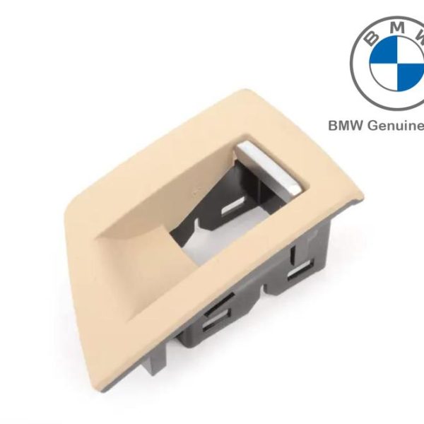 Ori BMW F10 Trim Tombol Power Window Belakang Kanan Beige 51417225892