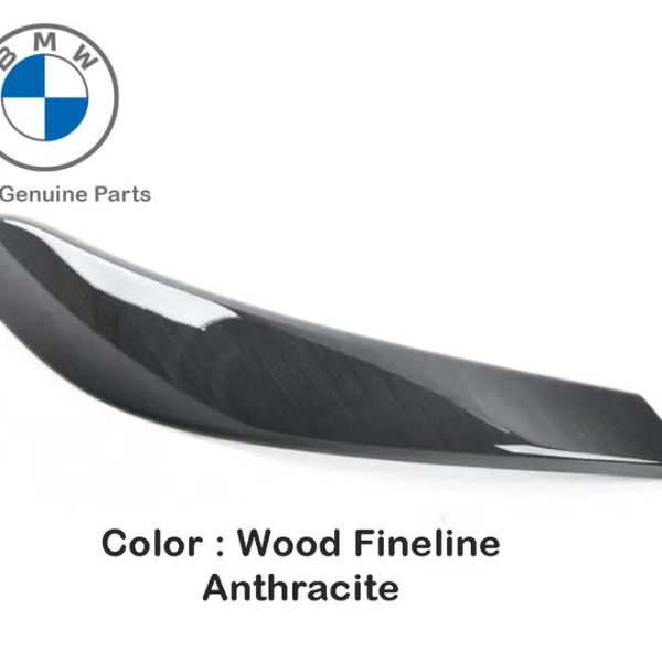 BMW F30 F31 Trim Cover Door Handle Wood Fineline Anthrazit Pintu KIRI