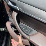 BMW F48 X1 Trim Door Handle Pintu Dalam Depan Kiri Coklat Mokka - Image 4