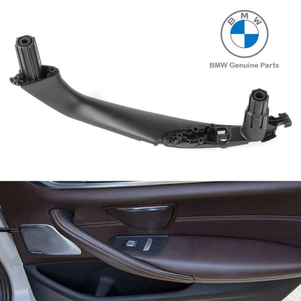 Original BMW G30 G31 F90 M5 Handle Pintu Dalam Depan KANAN - Hitam