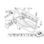 Original BMW E46 Handle Chrome Pintu Dalam DEPAN KANAN 51418200724 - Image 4