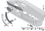Original BMW E89 Z4 Cover Interior Handle Pintu Black Hitam KIRI - Image 4
