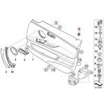 Original BMW E90 E91 E92 E93 Lock Button Pin Cover Bushing Kunci Pintu - Image 4
