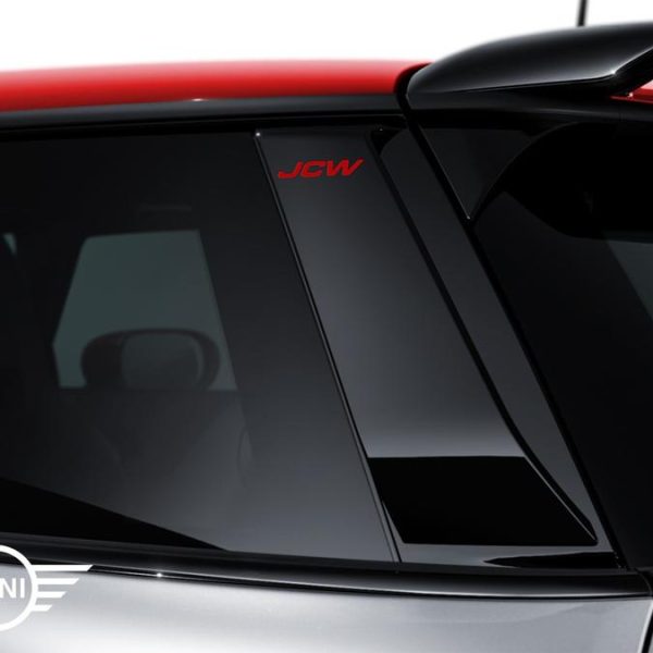 Original MINI F66 JCW C Pillar Trim Panel Cover Pilar C Gloss Black SET