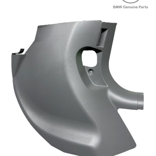 Original BMW E46 Sedan Trim Leg Room Cover Panel Bawah Kaki Supir Pengemudi DEPAN KANAN GREY Abu 51438227938