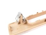 Original BMW E90 Trim Strip Lis Panel Cover Dashboard Cup Holder Beige - Gambar 3
