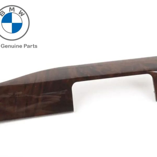 BMW E46 Dashboard Wooden Trim Panel Cover Tombol Depan KIRI
