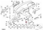 Original BMW E46 Laci Depan KANAN driver pengemudi Grey 51458226560 - Image 3