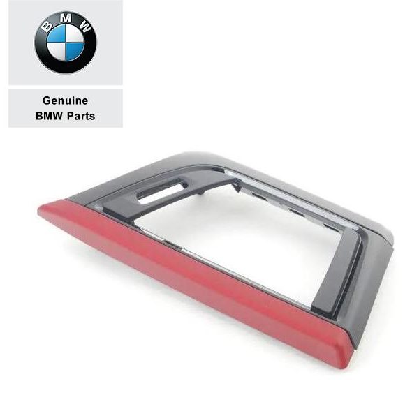 Original BMW F30 F32 Dash Trim Cover AC Depan Sport Kanan Lis Merah