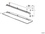 BMW E23 E28 E30 Sunshade Kait Cantelan Krey Belakang KANAN 51461917382 - Image 5