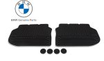 Original BMW F10 Sedan All Weather Floor Mats Karpet Karet Belakang