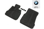 BMW F32 F82 F83 M4 All Weather Floor Mats Karpet Karet Black DEPAN