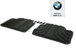 BMW F32 F82 F83 M4 All Weather Floor Mats Karpet Karet Black BELAKANG