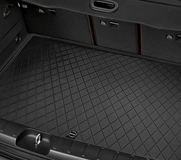 Original MINI F57 Cabrio Cooper Luggage Mats Karpet Karet Bagasi