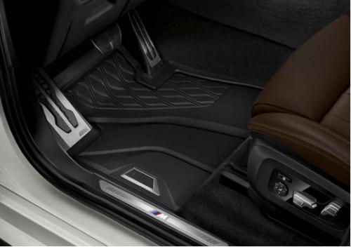 Original BMW G09 XM All Weather Floor Mats Karpet Karet Mobil