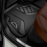 Original BMW G09 XM All Weather Floor Mats Karpet Karet Mobil - Image 3
