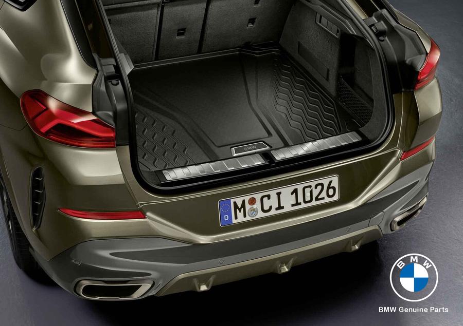 51472458570_A Original BMW G06 X6 Karpet Karet Bagasi All Weather Luggage Mats - Image 1