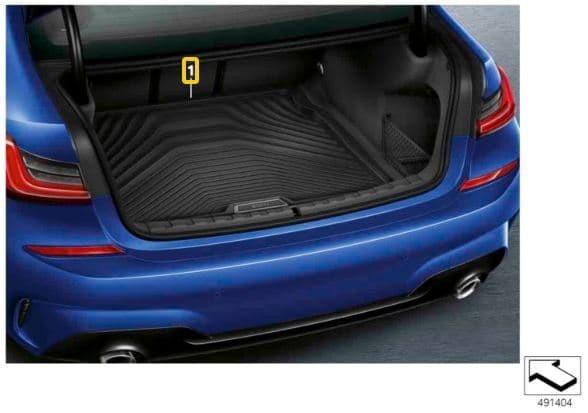 BMW G22 G80 M3 G82 G83 M4 Karpet Karet Bagasi All Weather Luggage Mats