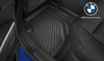 Original BMW G20 G21 All Weather Floor Mats Karpet Karet Belakang