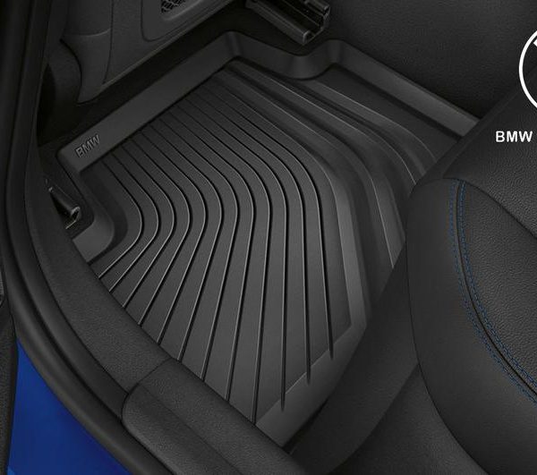 Original BMW G20 G21 All Weather Floor Mats Karpet Karet Belakang